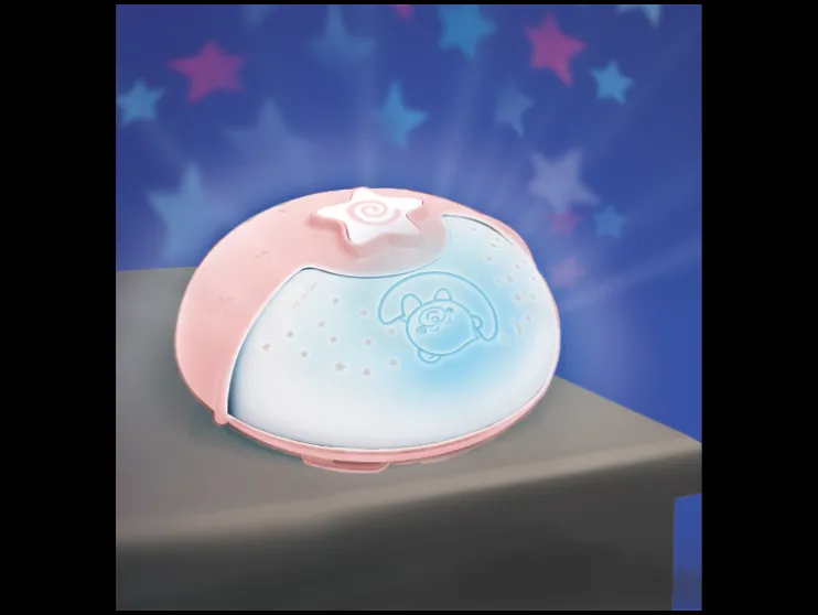 Nachtlampje en projector