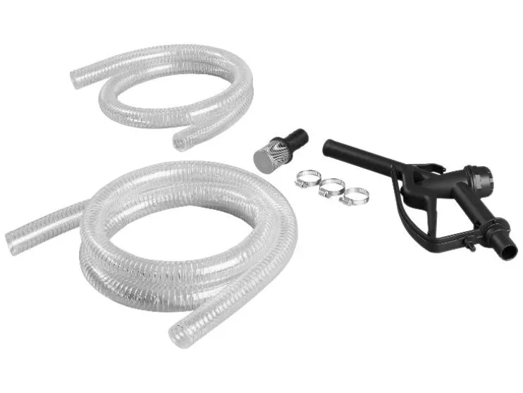 Oliepomp met vulpistool