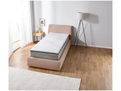 Omkeerbare matras topper 90 x 200 cm