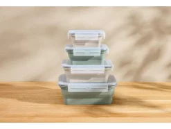 Opvouwbare vershoudbakjes of lunchbox