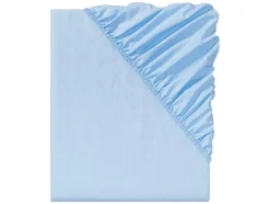 Percal hoeslaken 180-200 x 200 cm