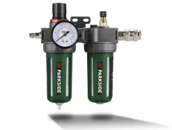 Perslucht knabbelschaar, naaldbikhamer of -onderhoudseenheid