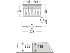 6-persoons tent Kimberly