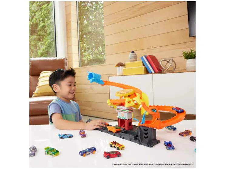 Pizza Slam Corba Attack of T-Rex Blaze Battle