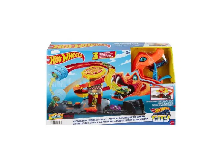 Pizza Slam Corba Attack of T-Rex Blaze Battle