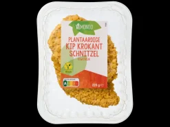 Plantaardige kipkrokantschnitzels