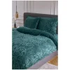 Pluche dekbedovertrek 140 x 200 cm