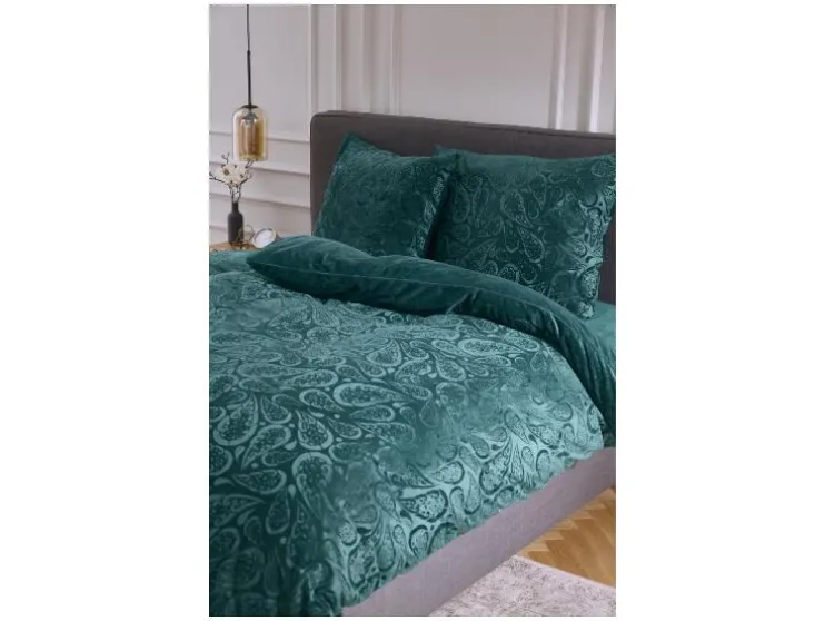 Pluche dekbedovertrek 140 x 200 cm