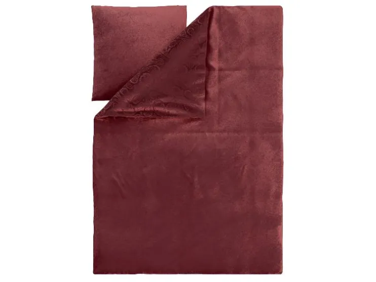 Pluche dekbedovertrek 140 x 200 cm