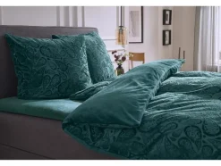 Pluche dekbedovertrek 200 x 200 cm