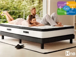 Pocketvering matras met gelschuim topper Supreme