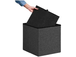 Poef met opbergruimte