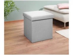 Poef met opbergruimte