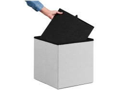 Poef met opbergruimte