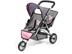 Poppen tweeling-jogger