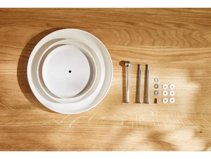 Porseleinen etagère