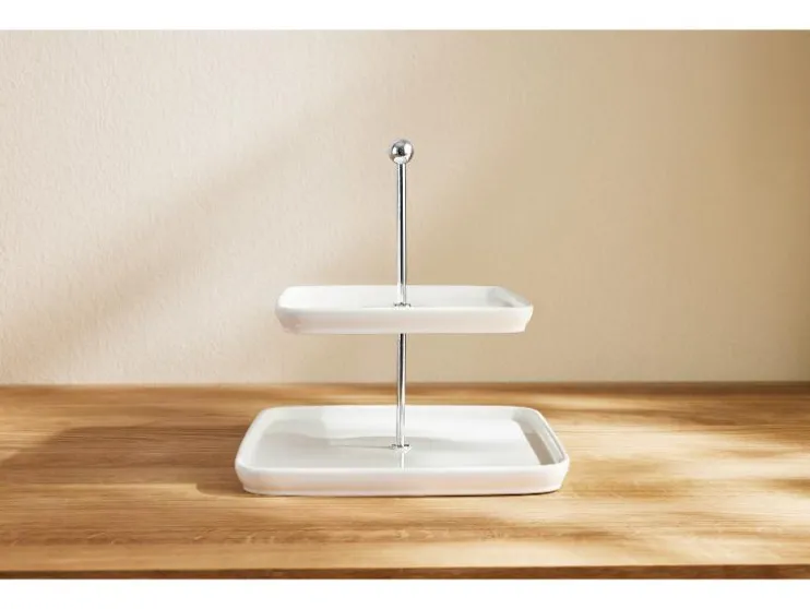 Porseleinen etagère