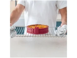 Quichevorm met glazen bodem 18 cm