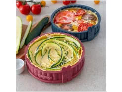 Quichevorm met glazen bodem 18 cm