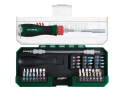 Ratelschroevendraaier met bitset