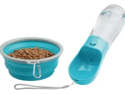 Reis voerbak, drinkbak of drinkfles en voerbak