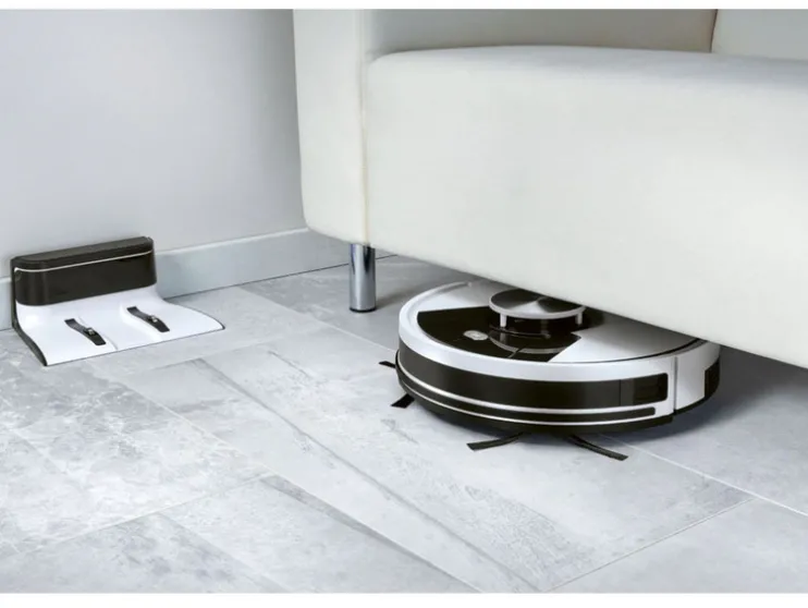 Robotstofzuiger met laser