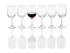 Rodewijnglazen, wittewijnglazen of champagneglazen