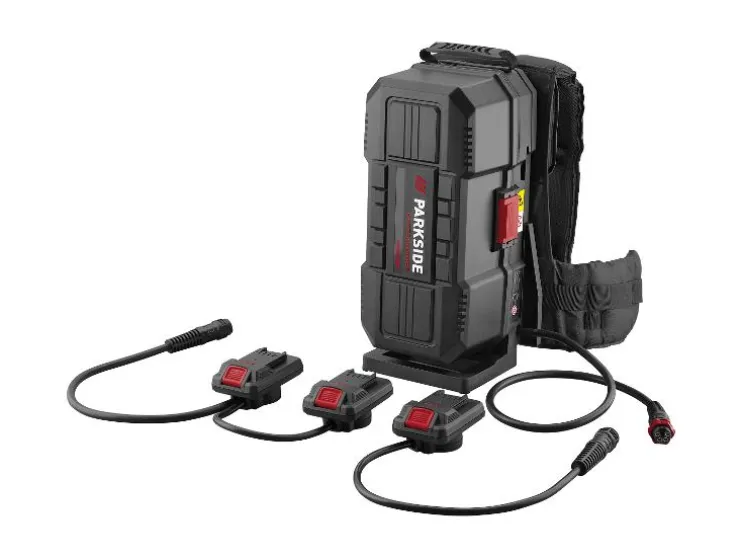 Ruggedragen accu-station 20 V / 40 V zonder accu en lader