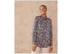 Satijnen dames blouse