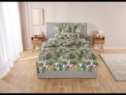 Satijnen dekbedovertrek 200 x 200 cm