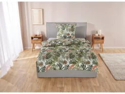 Satijnen dekbedovertrek 140 x 200 cm