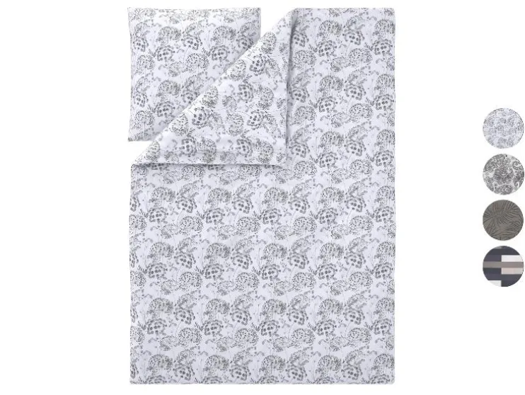 Satijnen dekbedovertrek 140 x 200 cm