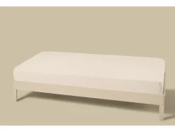 Satijnen hoeslaken 90-100 x 200 cm