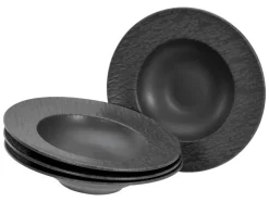 Serviesset Leisteen Black