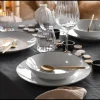 Serviesset Luna Black Line