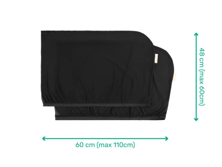 Set van 2 auto-zonneschermen