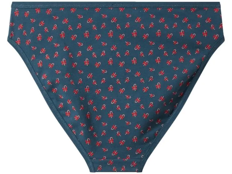 Set van 5 dames kerstonderbroeken