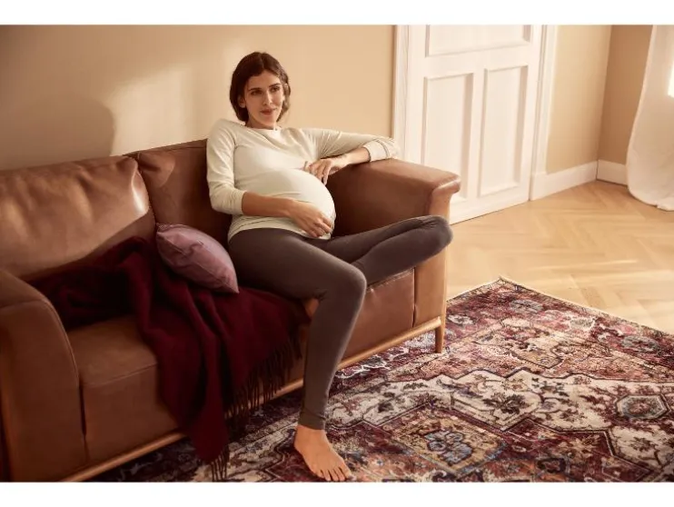 Set van 2 dames zwangerschapsleggings