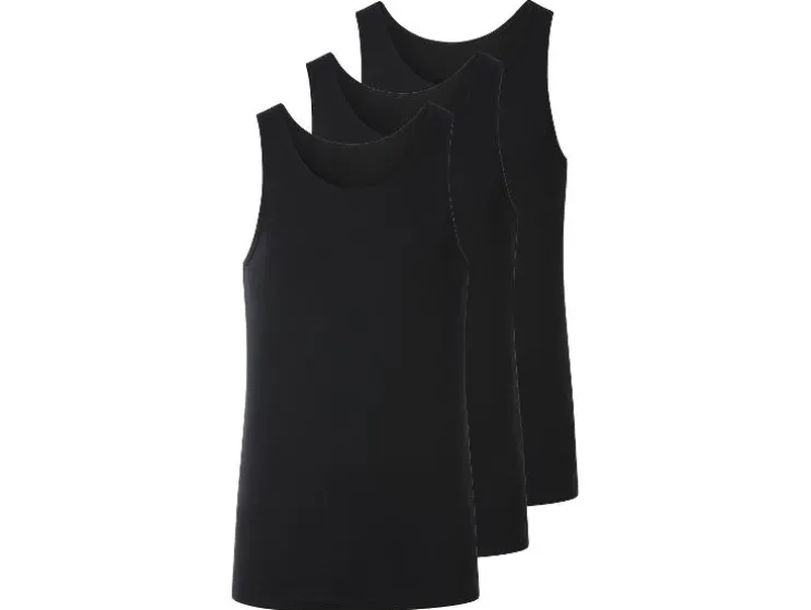 Set van 3 fijnrib heren hemden