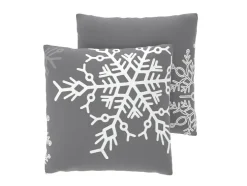 Set van 2 fleece kussenslopen 60 x 50 cm