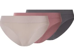 Set van 3 geribde dames onderbroeken