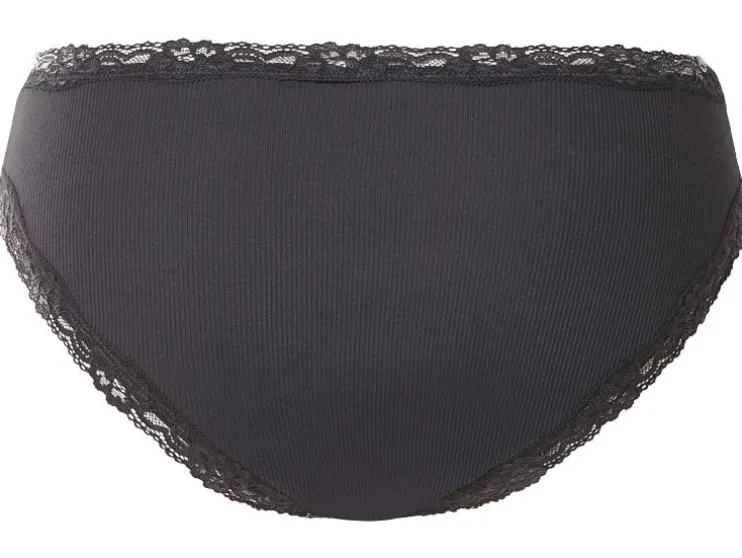 Set van 5 geribde dames onderbroeken