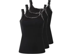 Set van 3 geribde dames tops