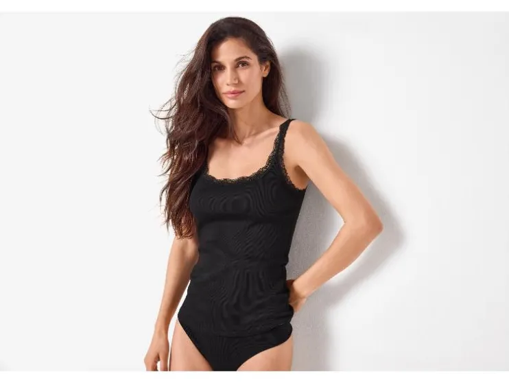 Set van 3 geribde dames tops