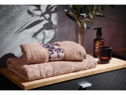 Set van 2 handdoeken 50 x 100 cm