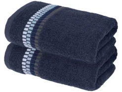 Set van 2 handdoeken 50 x 100 cm