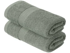 Set van 2 handdoeken 100 x 50 cm