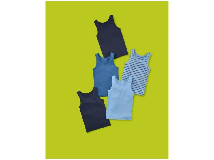 Set van 5 kinder hemden