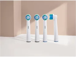 Set van 4 opzetborstels voor elektrische tandenborstel
