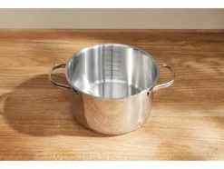 Set van 5 RVS pannen